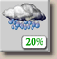 Tuesday: Chance Rain Showers